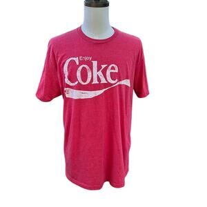 Coca Cola Enjoy Coke Red T Shirt Mens Size XXL